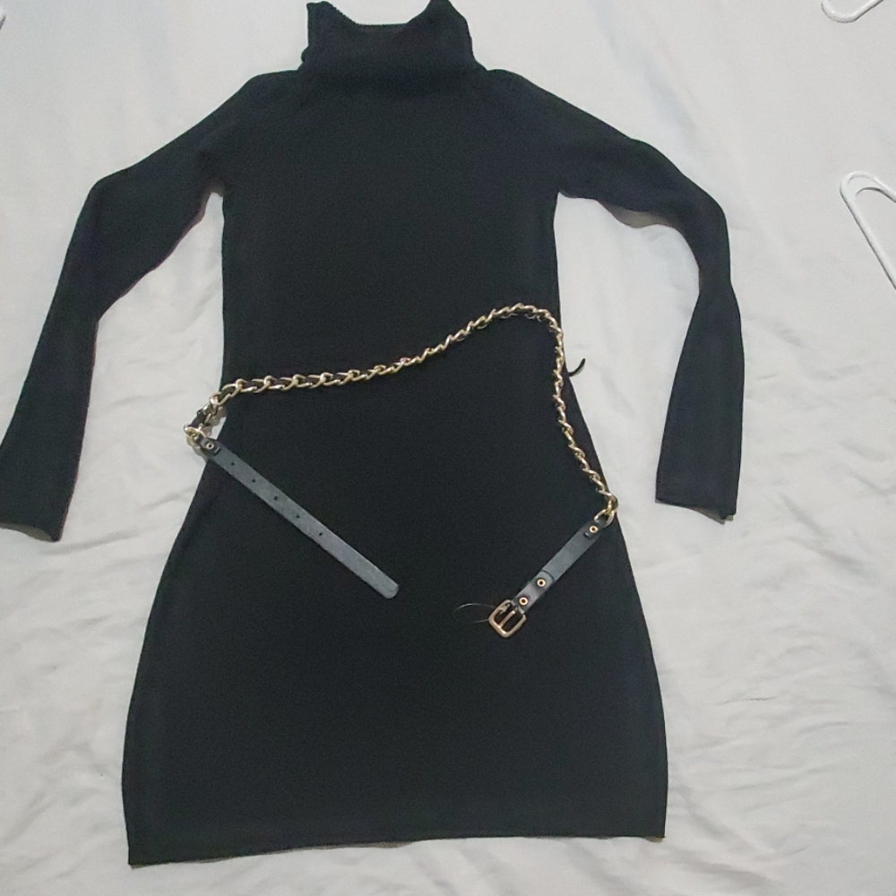 Sexy sweater dress